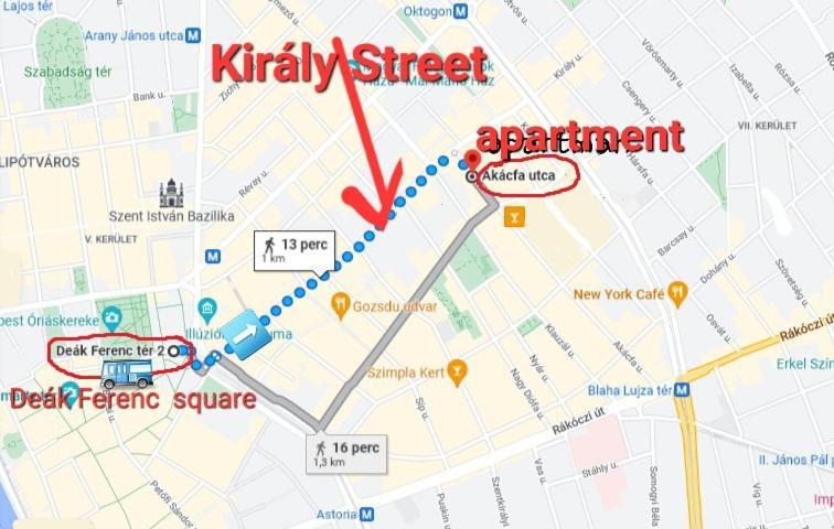 Downtown Acacia Str Apartment Boedapest Buitenkant foto